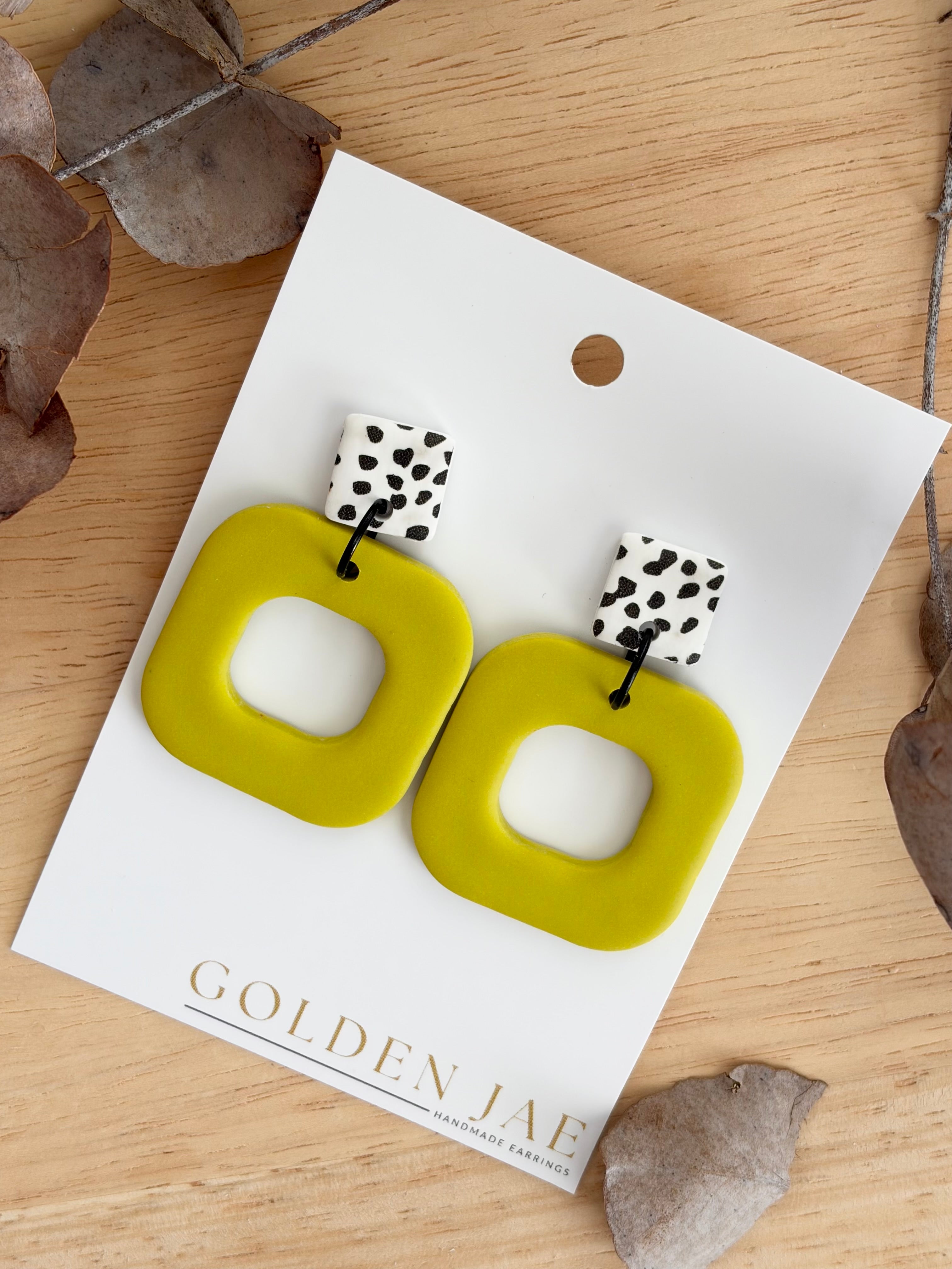 Citrus Freckle Dangles #09