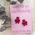 Gift Card & Earrings - Bowtiful (Dangles)