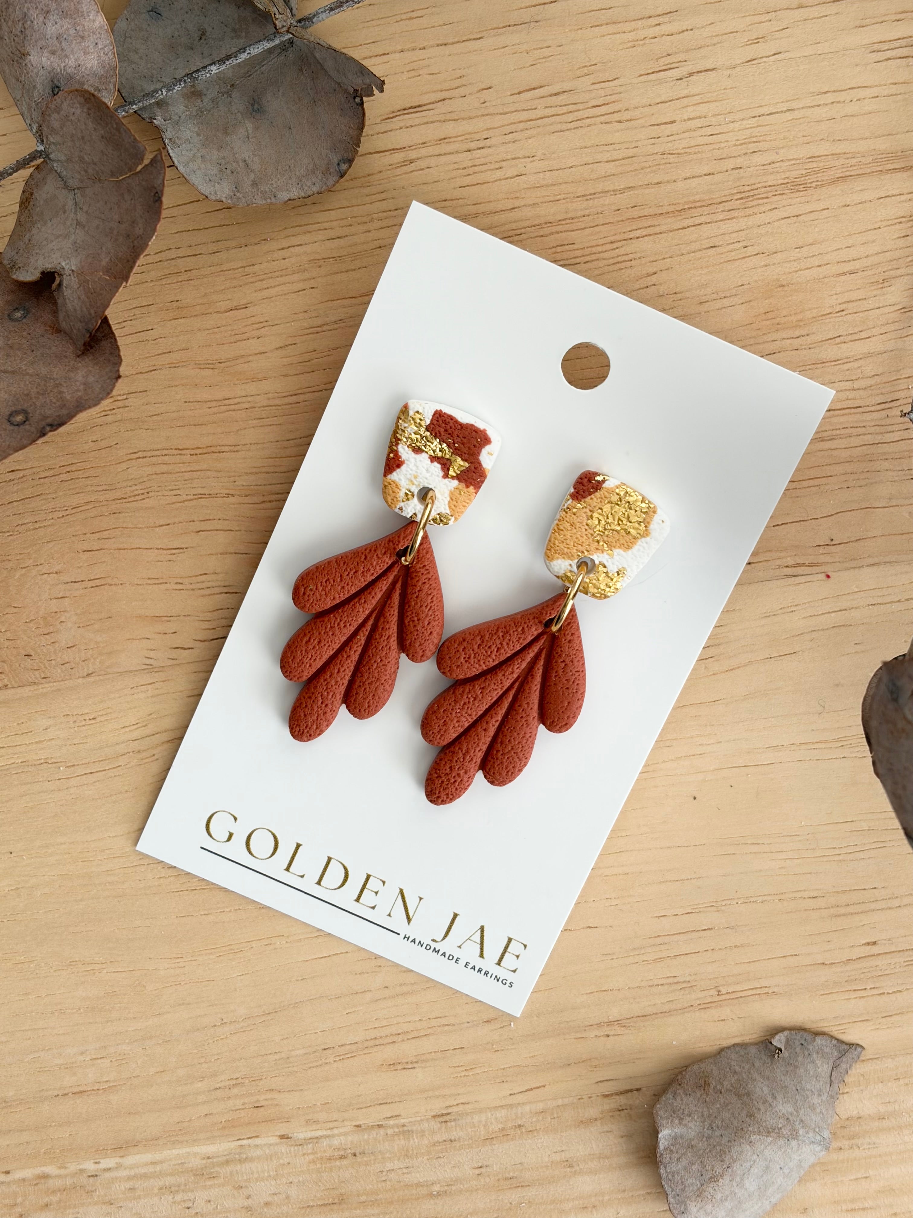 Autumn Glow Dangles #03