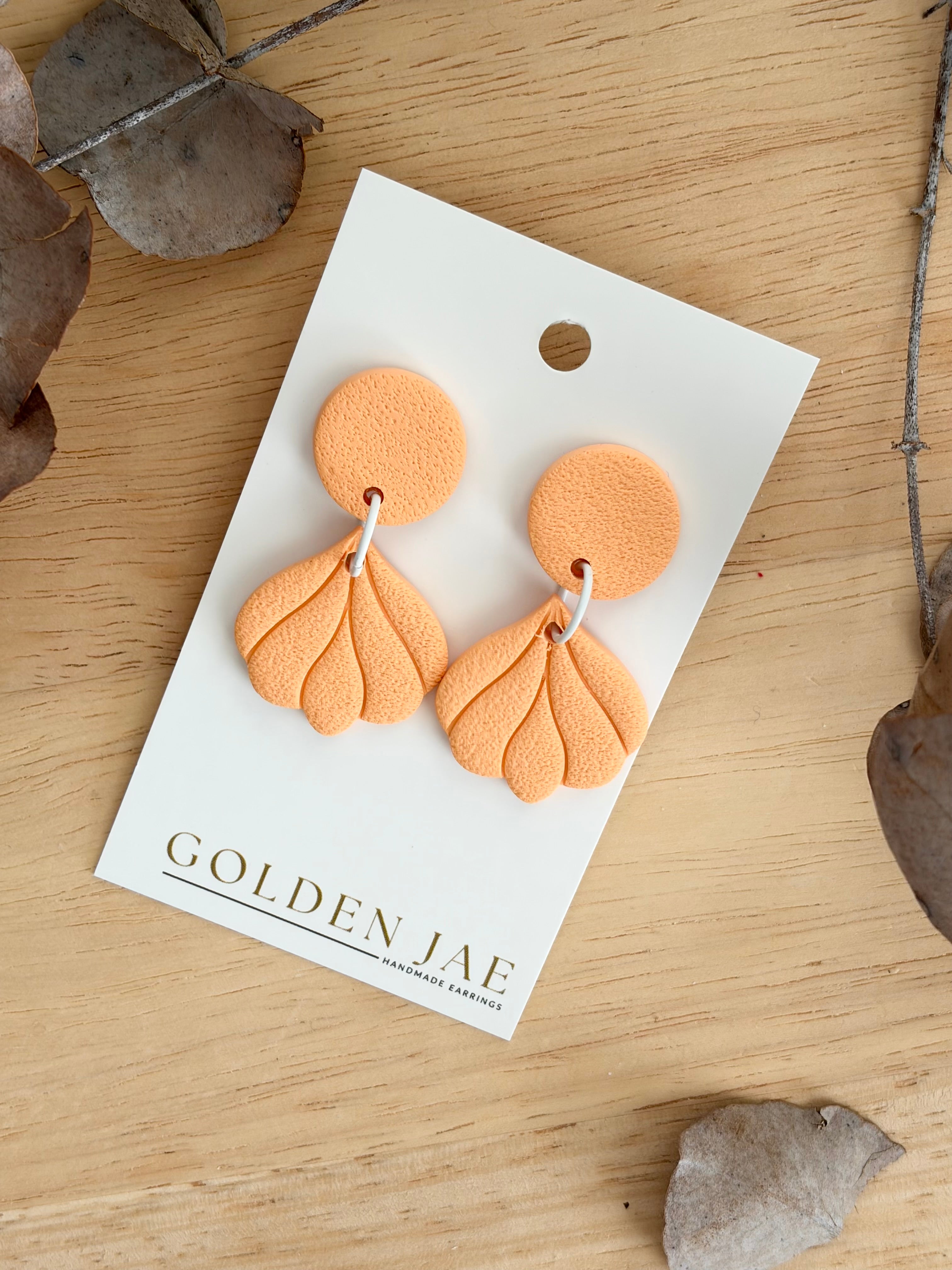 Peach Pop Dangles #02