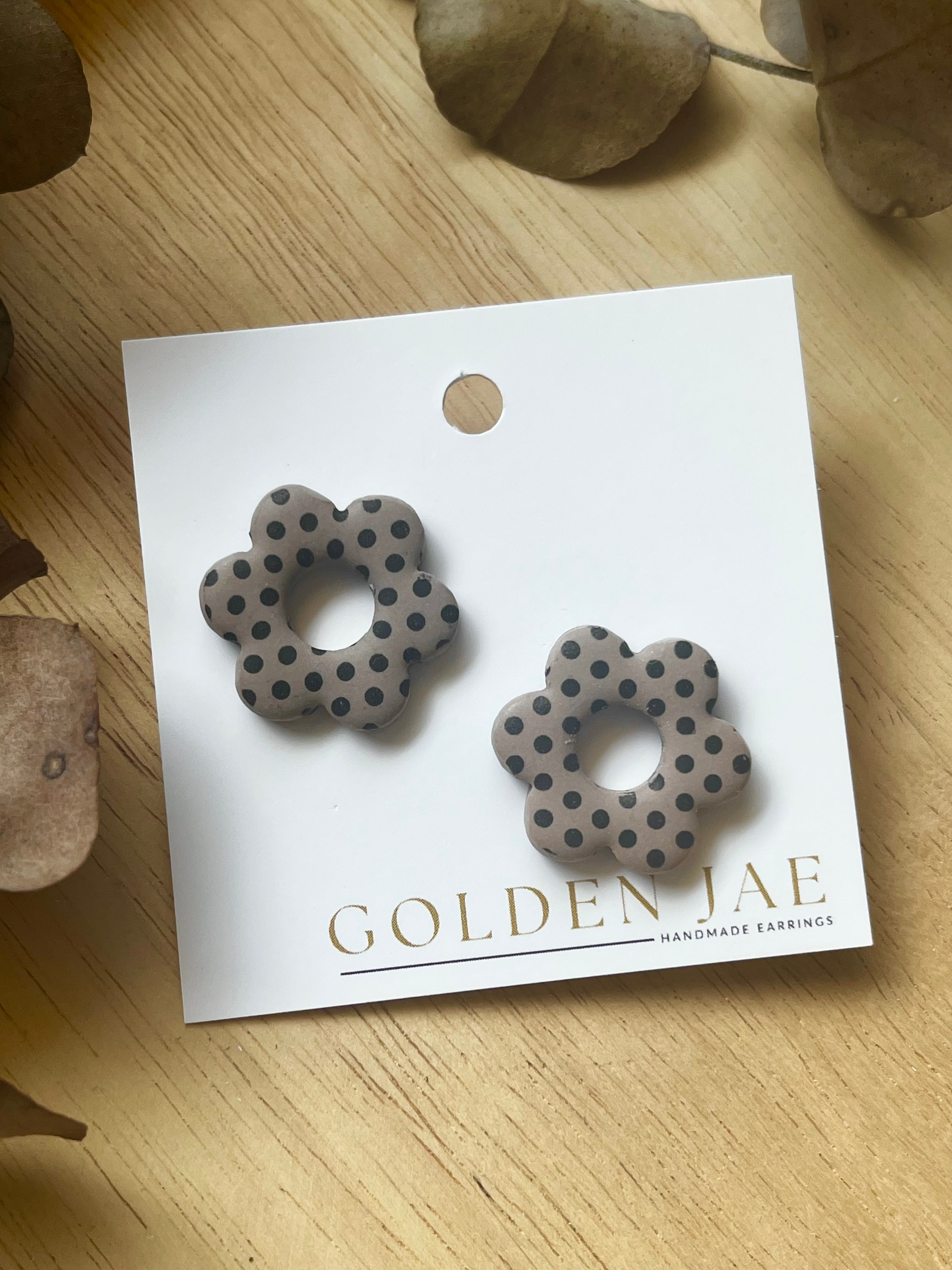 Statement Flower Studs (Spots)