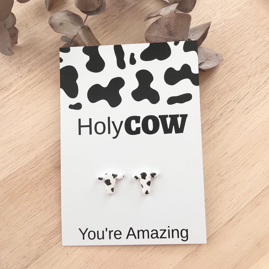 Gift Card & Earrings - Cows