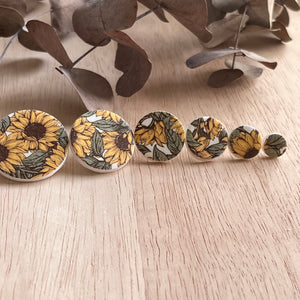 Sunny Circle Studs