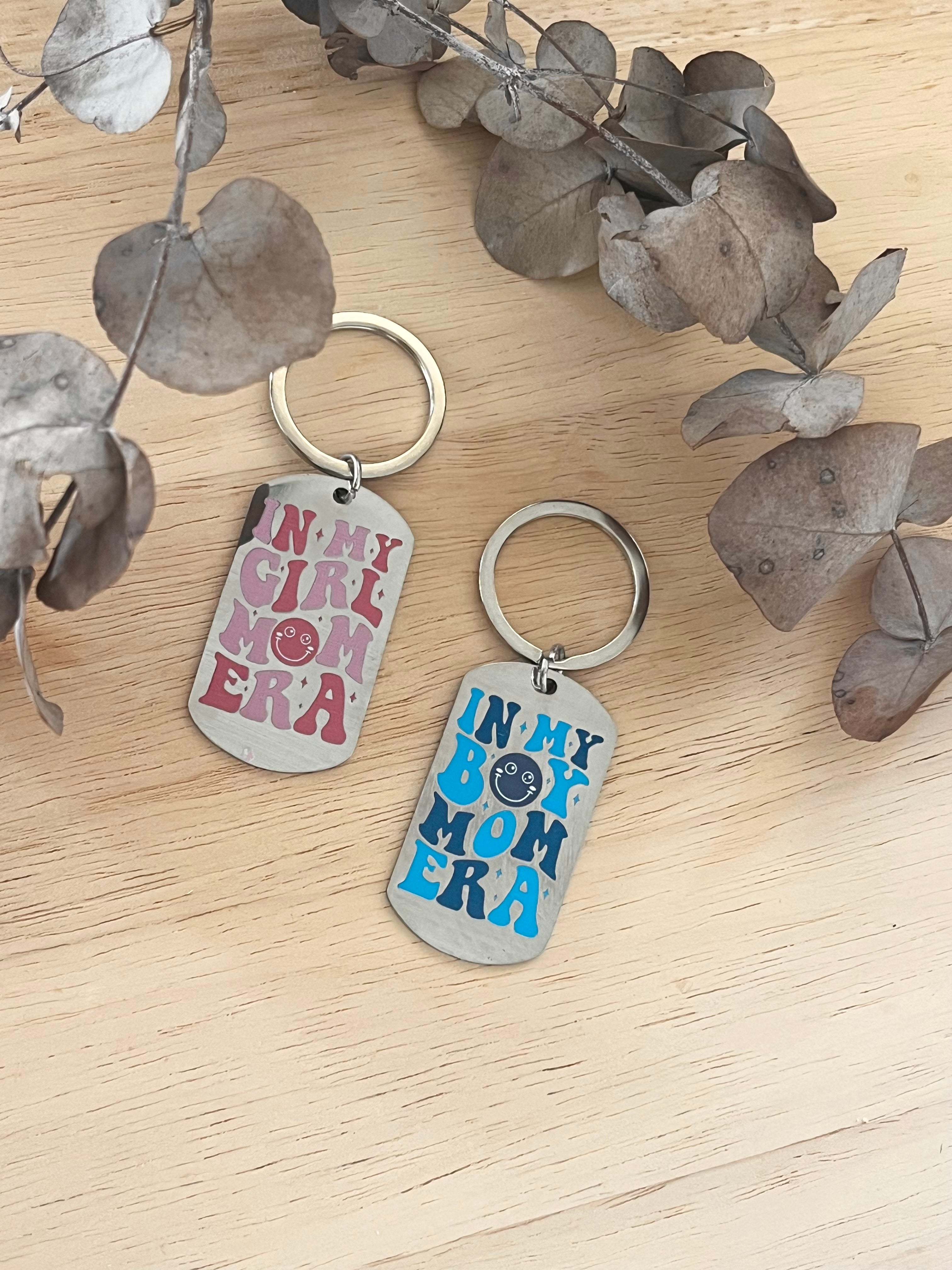 Mom Era Keyring