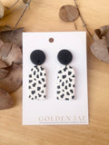 Cow Print Dangles #2