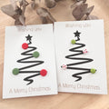 Gift Card & Earrings - Zig Zag Tree