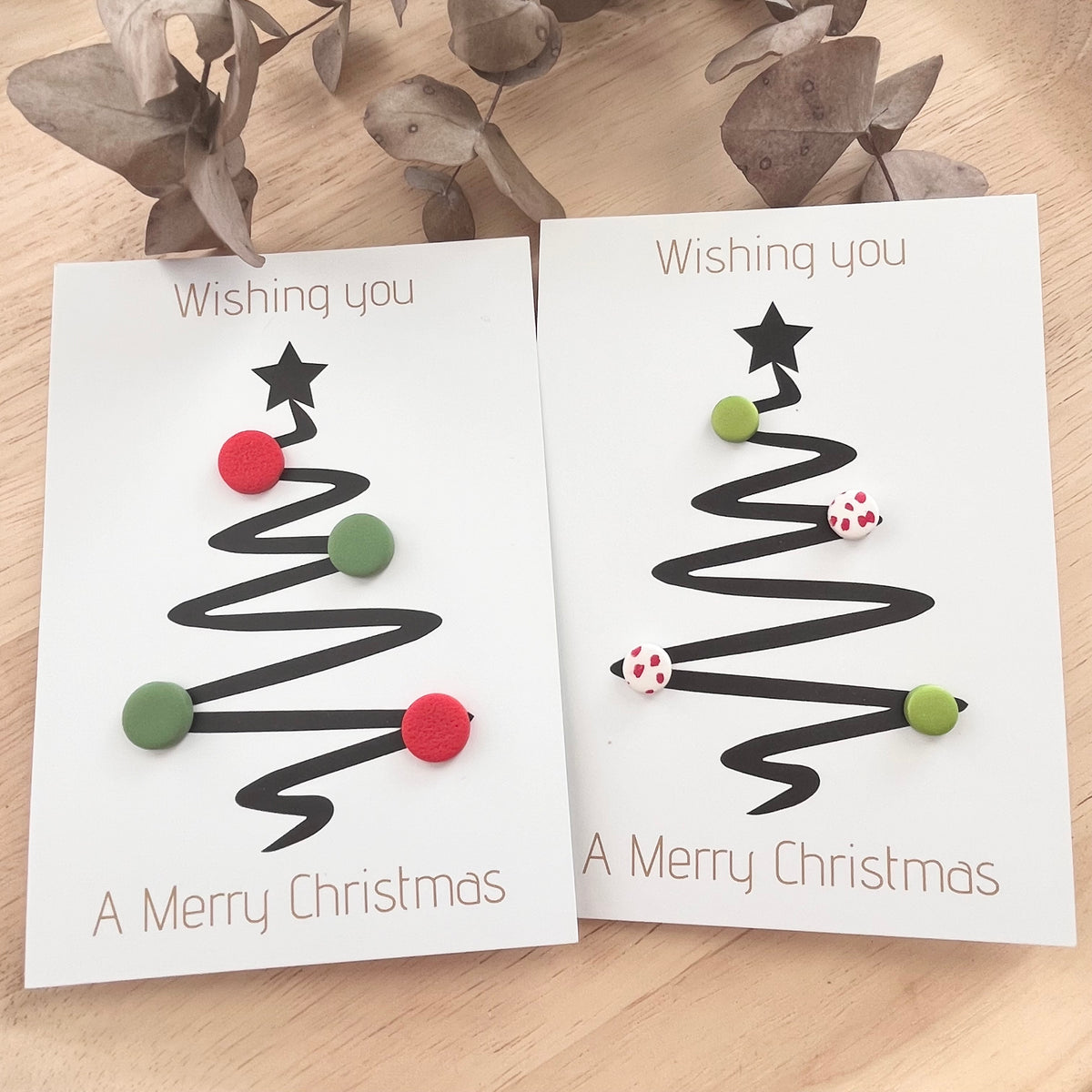 Gift Card & Earrings - Zig Zag Tree