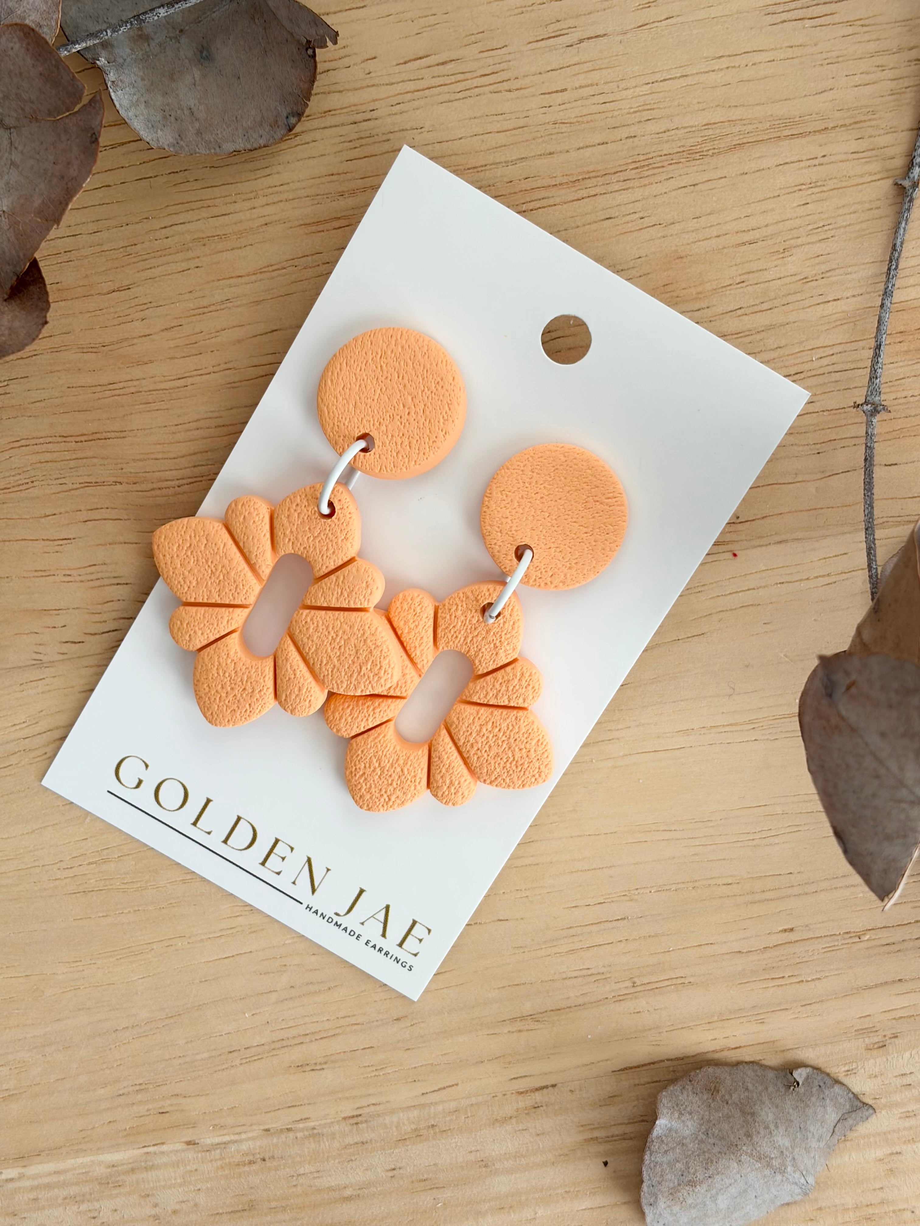 Peach Pop Dangles #05