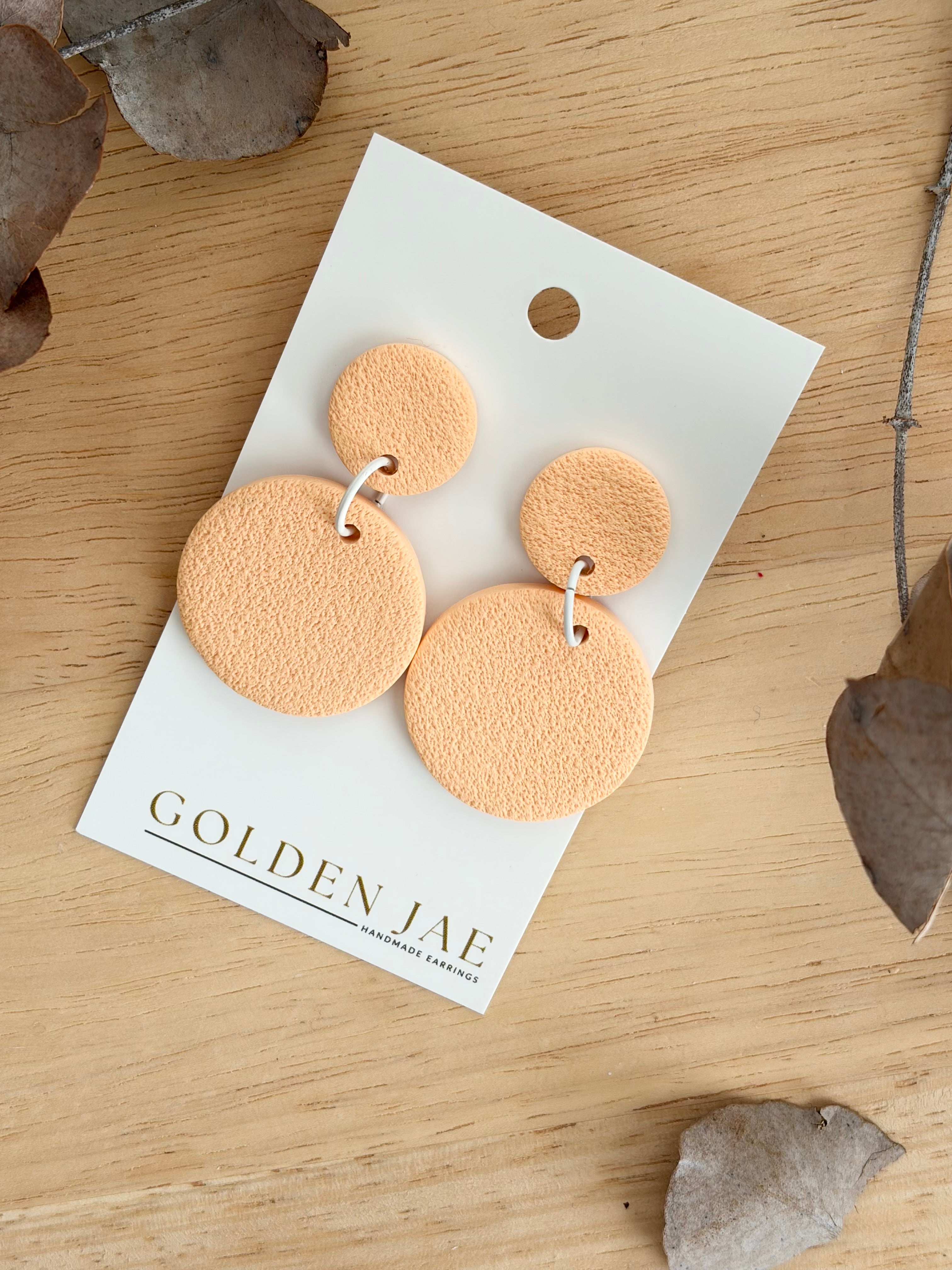 Peach Pop Dangles #03
