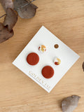 Autumn Glow Stud Pack #02