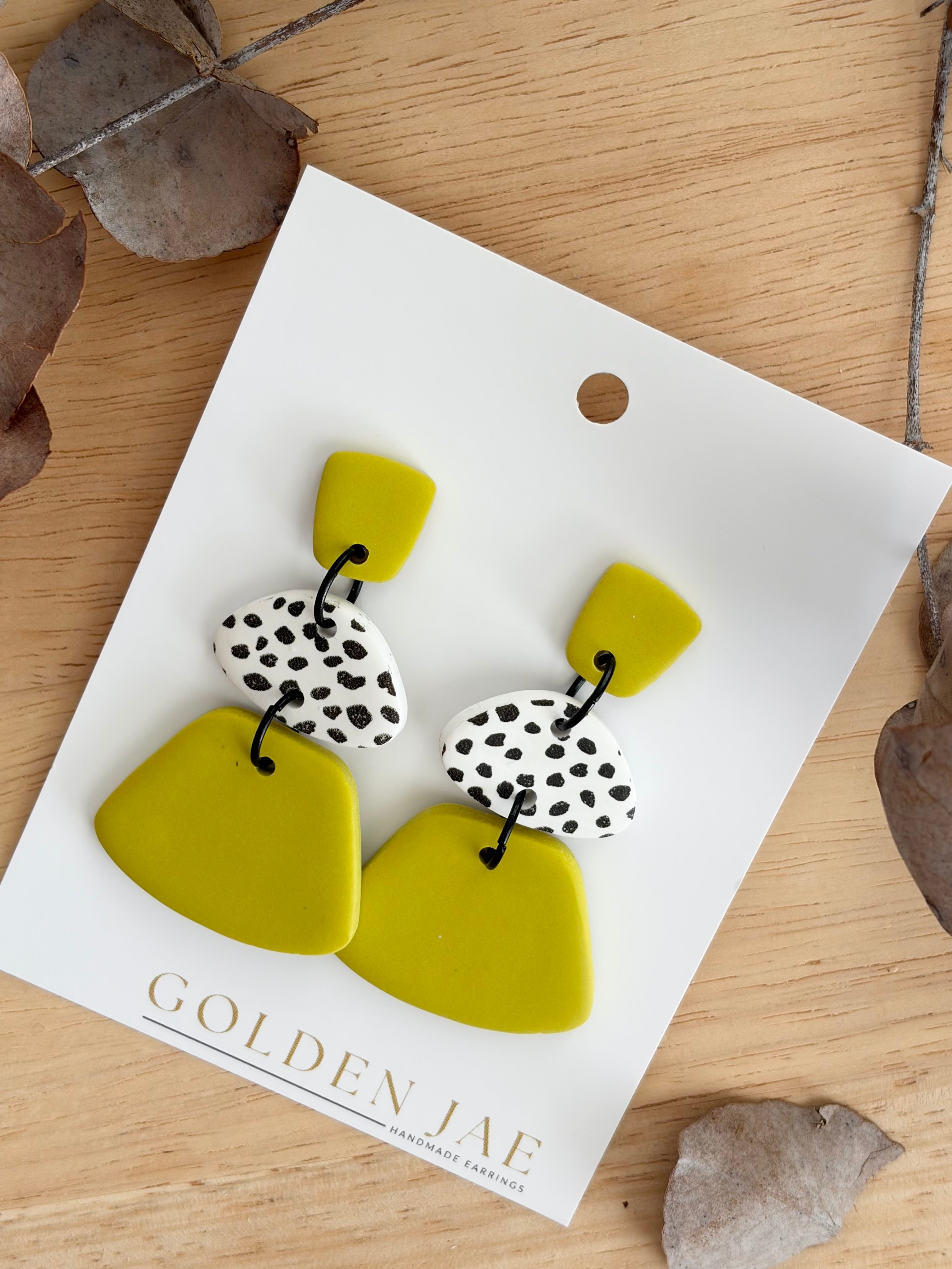 Citrus Freckle Dangles #15