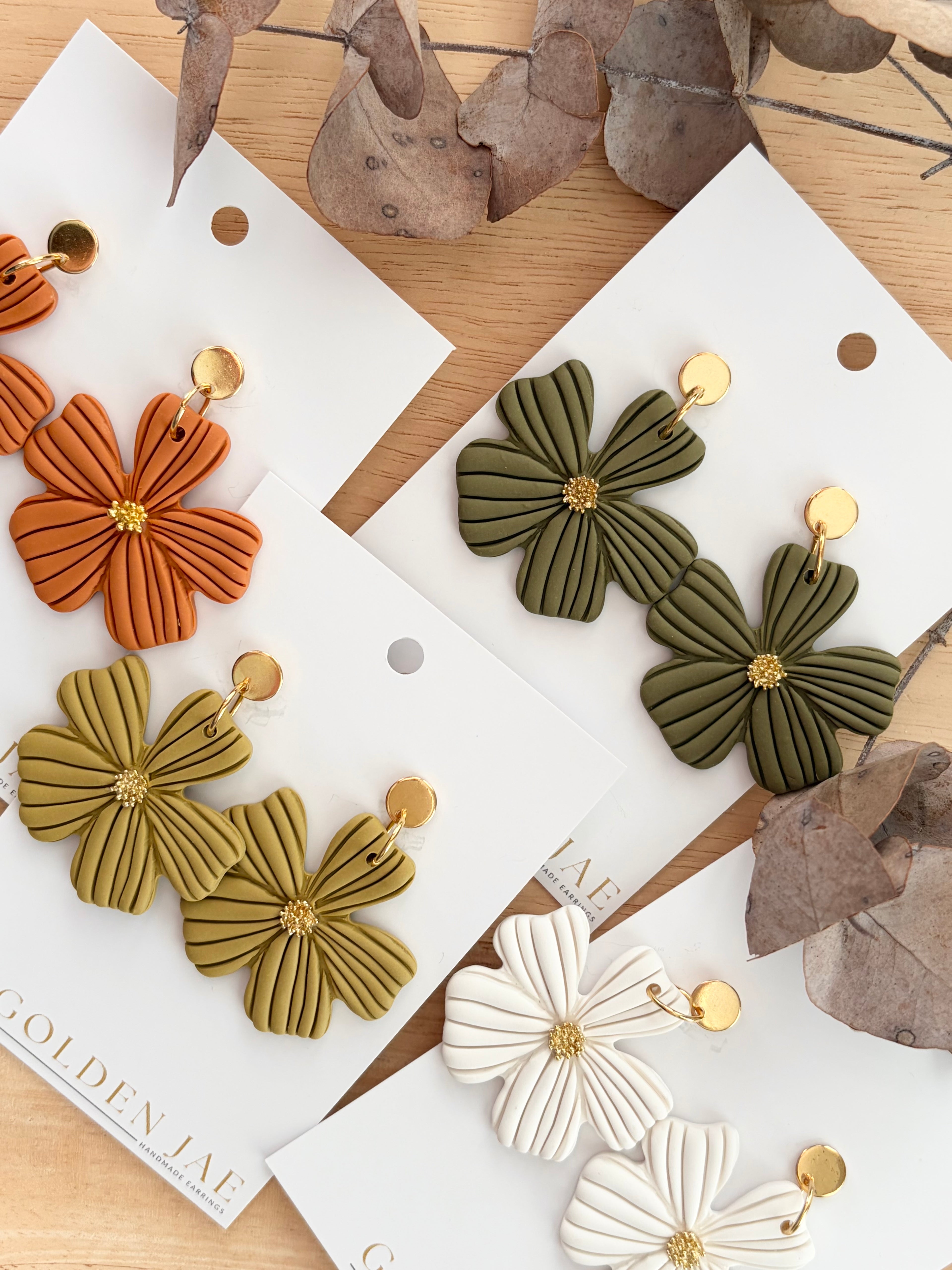 Anthea Flower Dangles