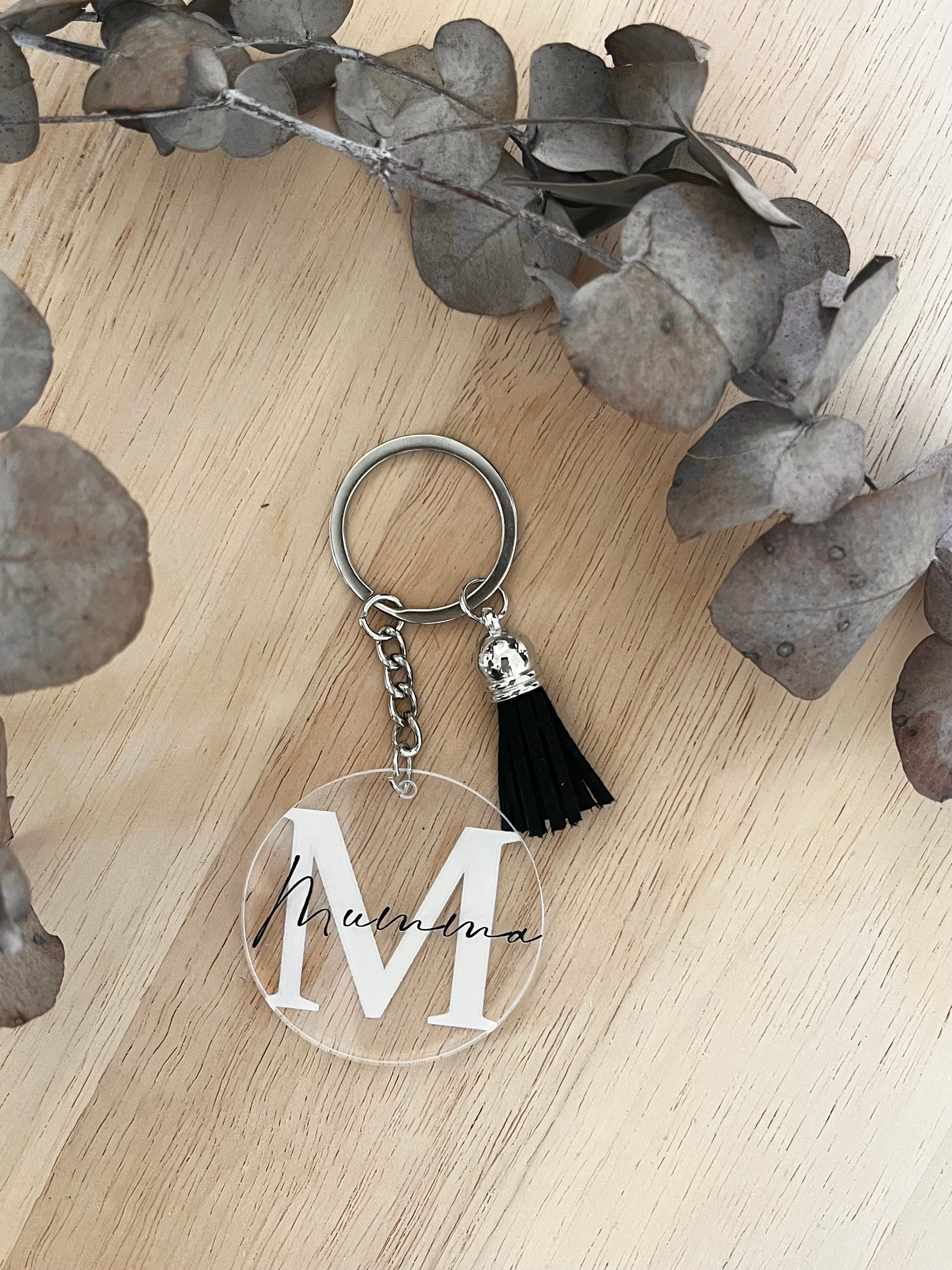 Monochrome Mamma Keyring