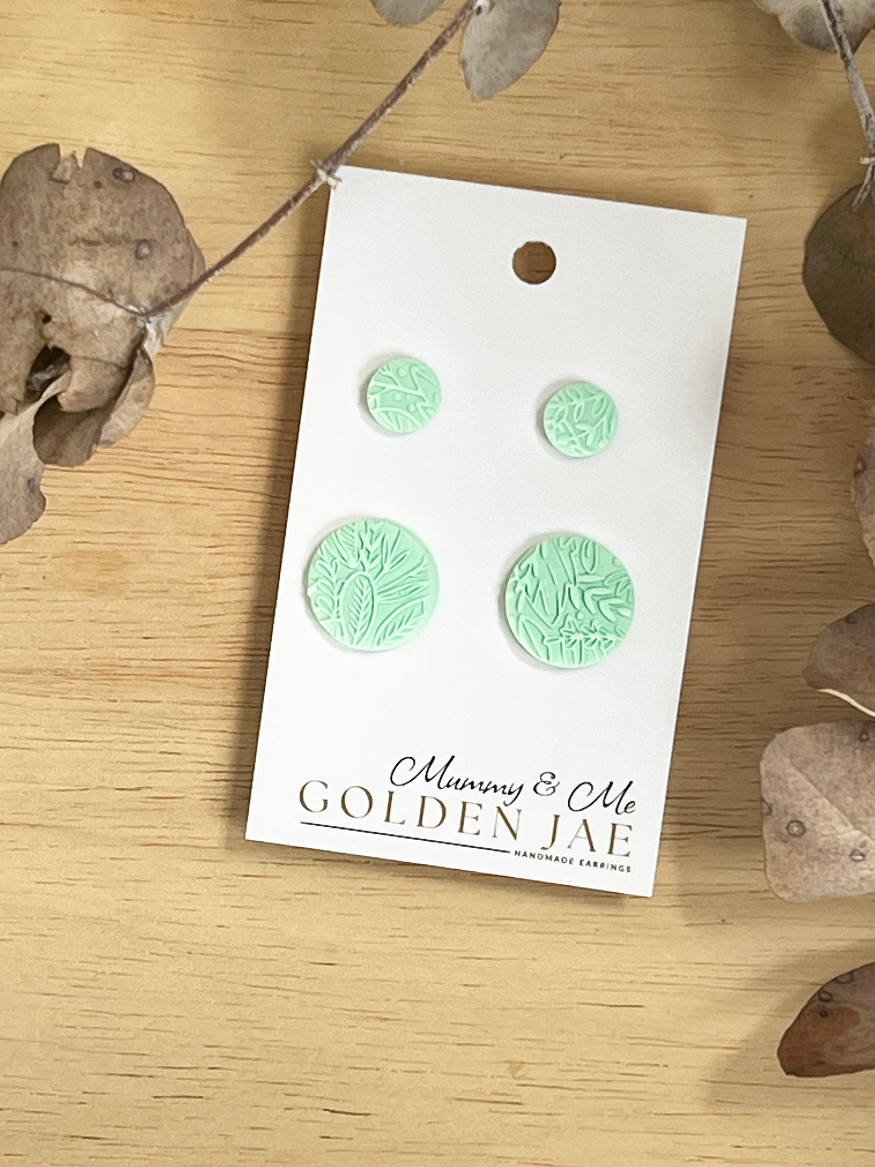 Mummy & Me Pack #17 (Circle Studs)