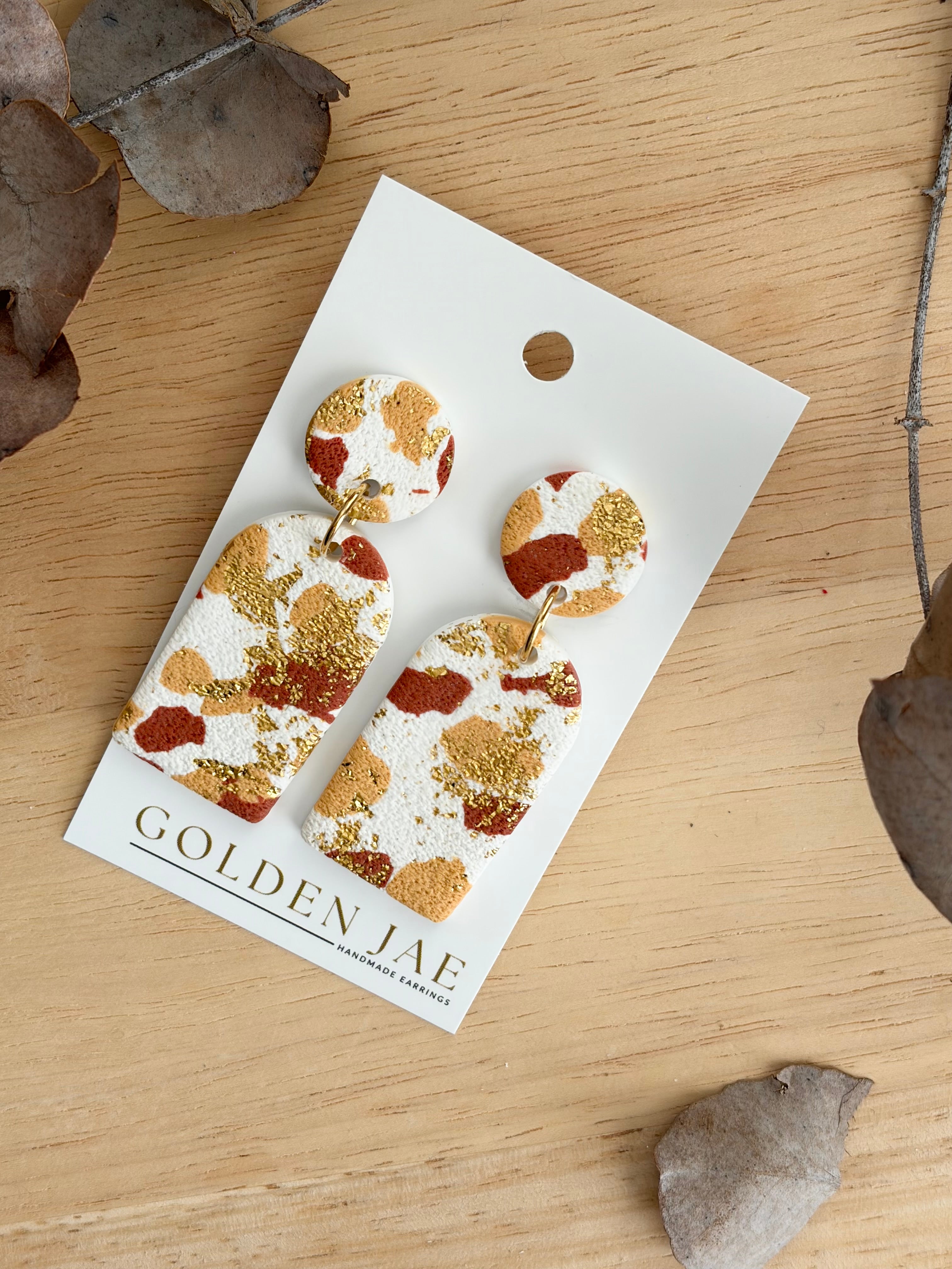 Autumn Glow Dangles #02