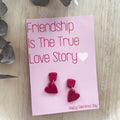 Gift Card & Earrings - Love Story (Dangles)