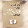 Gift Card & Earrings - Moon