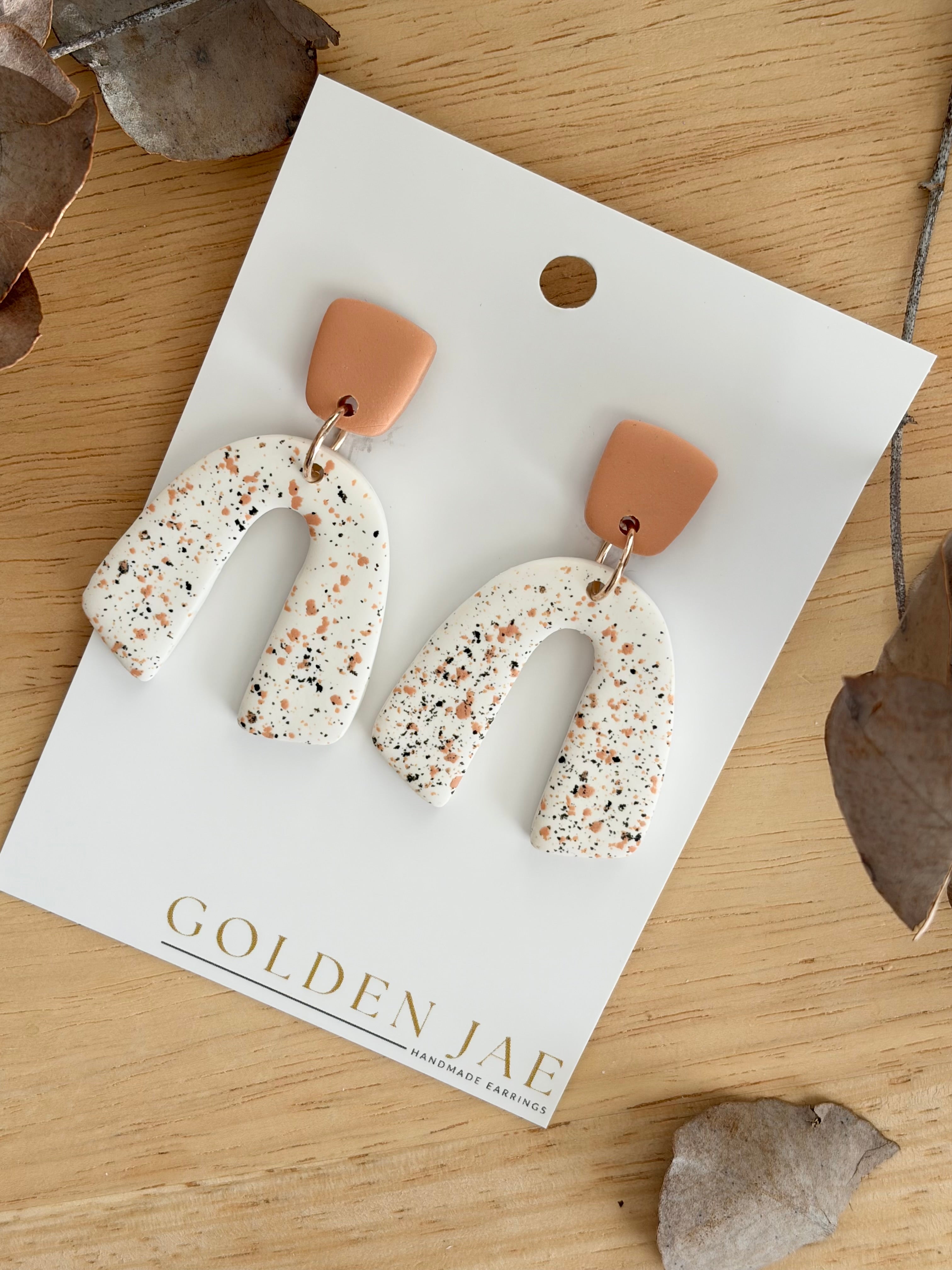 Peach Pop Dangles #12