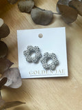 Statement Flower Studs (Freckles)