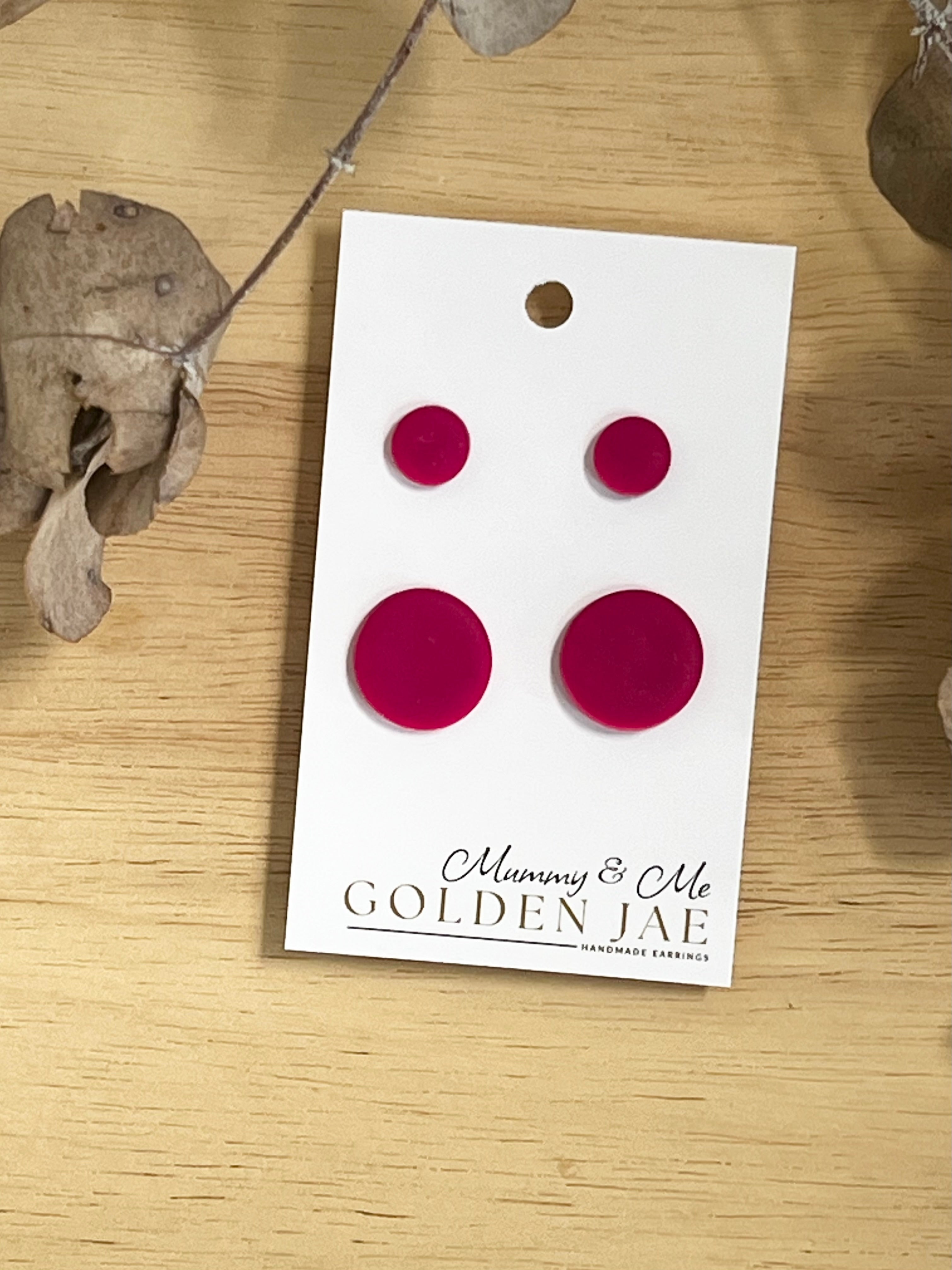 Mummy & Me Pack #21 (Circle Studs)