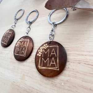 Wooden Mama Keyring