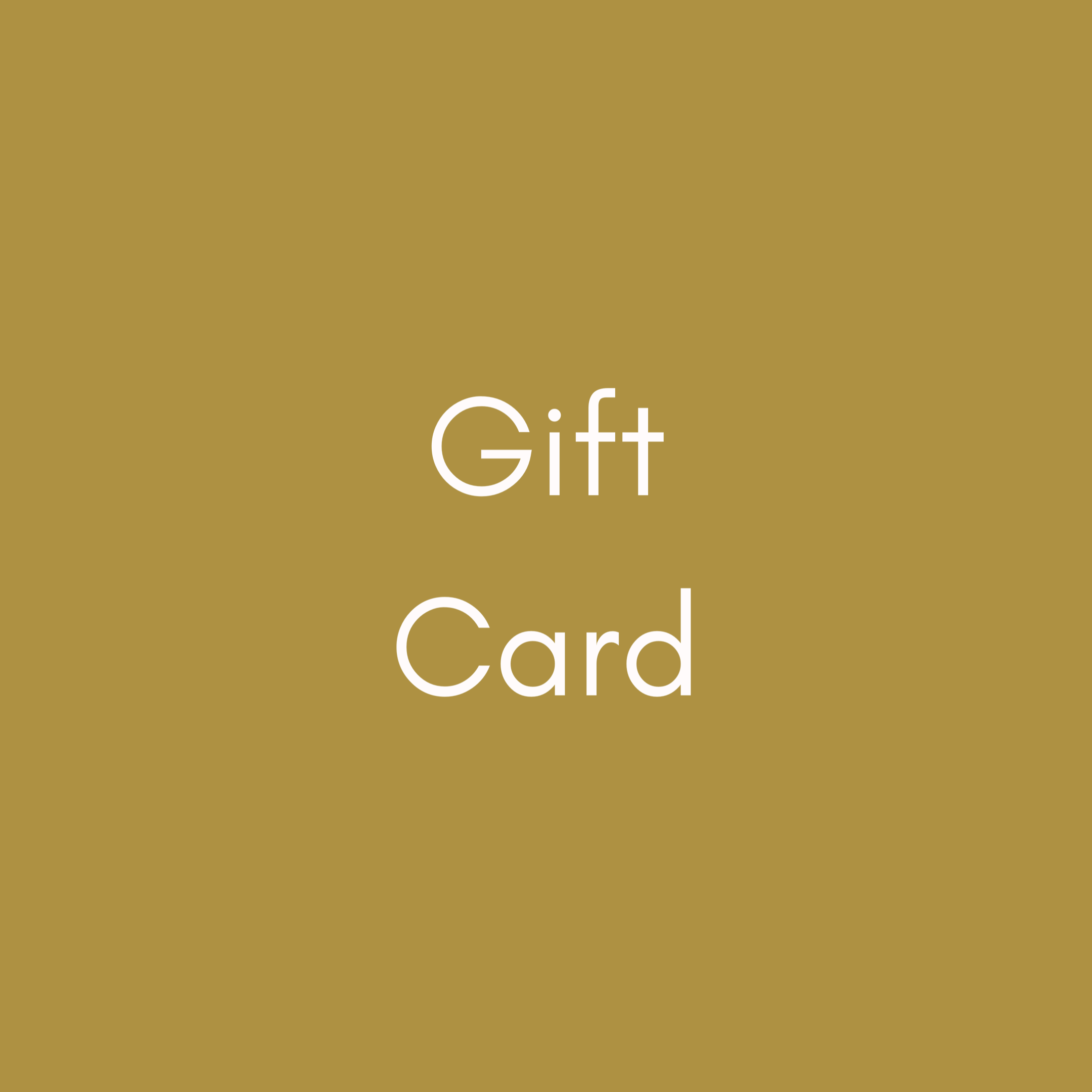 Golden Jae Online Gift Card