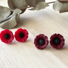 Load image into Gallery viewer, Poppy Studs (Resin)
