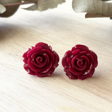 Load image into Gallery viewer, Rose Studs (Resin)
