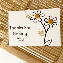 Load image into Gallery viewer, Gift Card &amp; Earrings - Thank You (Bee&#39;s)
