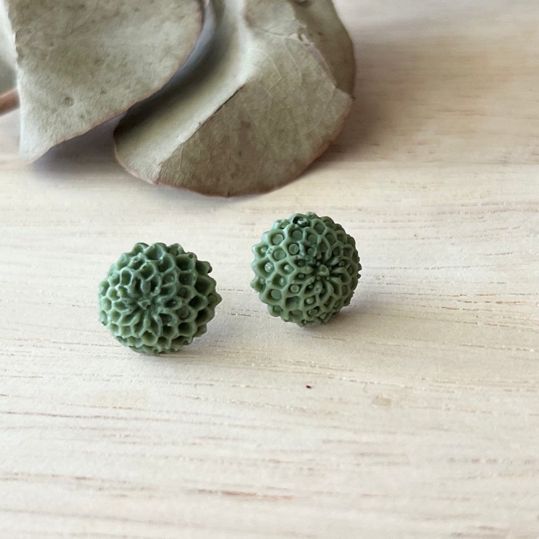 Succulent Studs (Resin)